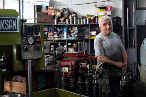 Small Mechanic Business Owner