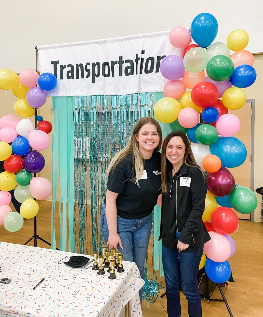 Katie Brown and Kristen McClure Participated in the Leadership